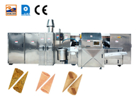 La crème glacée a roulé la machine de production de cône avec 71 calibres de cuisson de fonte