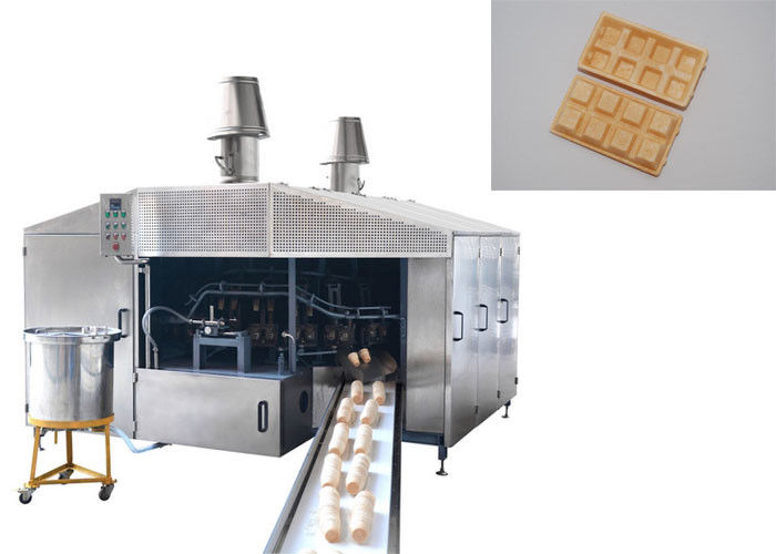 Machine professionnelle automatique de gaufrette de chaîne de production de cône de sucre/crème glacée rapide réchauffant des biens de four