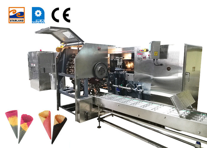 14kg/machine industrielle de fabricant de nourriture Sugar Cone Production Line Commercial d'heure