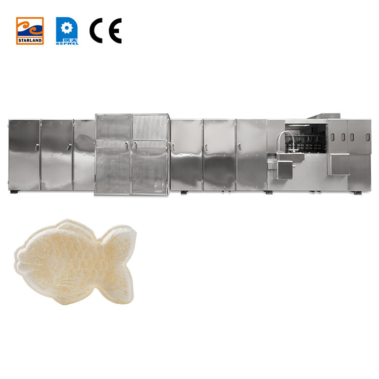 Machines de fabrication de biscuits à capacité réglable automatique pour la production de collations en acier inoxydable