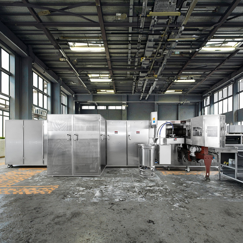 Système de commande PLC Machine automatique de panier à gaufres pour paniers en acier inoxydable sur le marché à forte demande