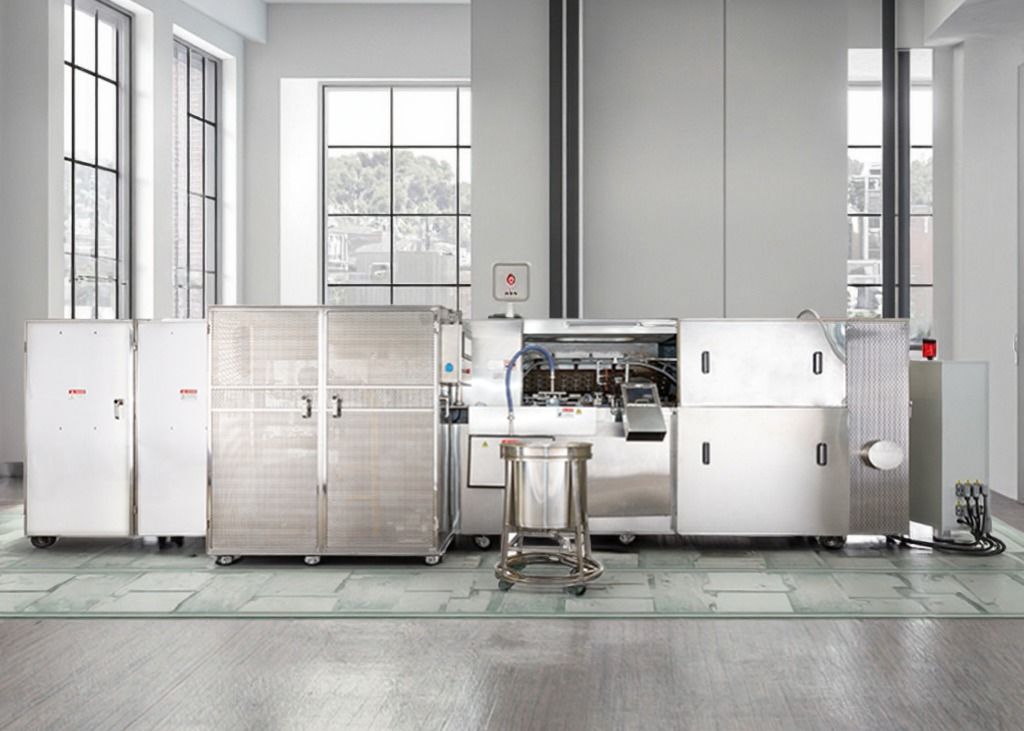 Machine à coque automatique en acier inoxydable durable pour une grande capacité