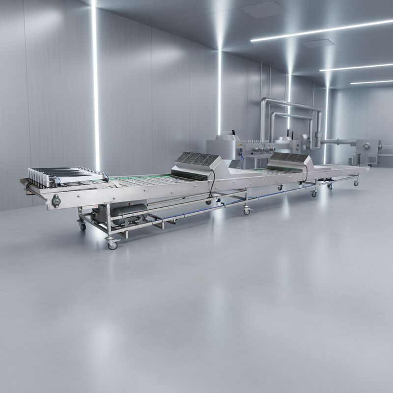 Vente directe d'usine convoyeur de refroidissement automatique de marquage avec accessoires complets