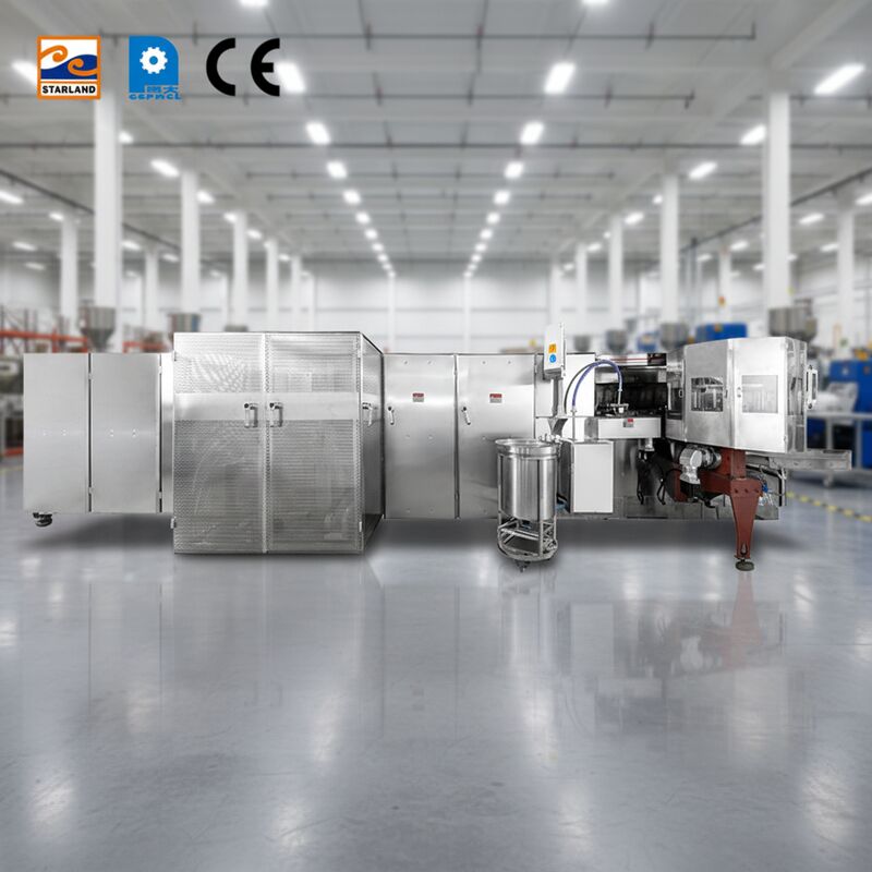 Vidéo Support technique ligne de production de paniers à gaufres haute capacité optimisée pour une production continue