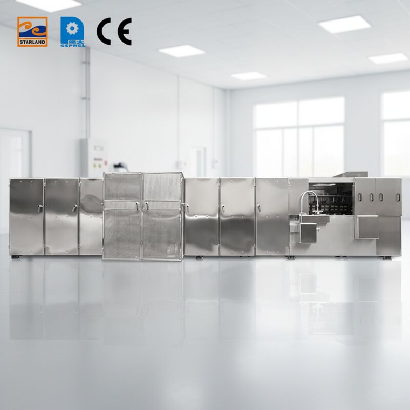 Équipement de production de plaquettes Monaka sur mesure construit à l'aide de matériaux en acier inoxydable fournissant une structure et un fonctionnement robustes