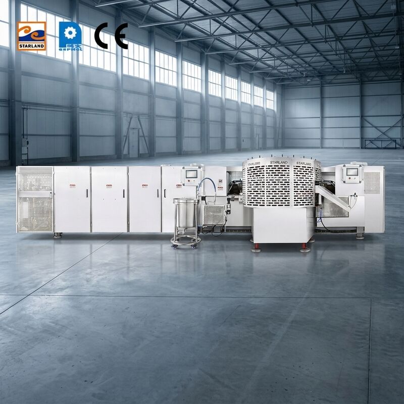 Ligne de production de paniers à gaufres de grande capacité Technologie innovante pour des opérations de fabrication rationalisées de paniers à gaufres