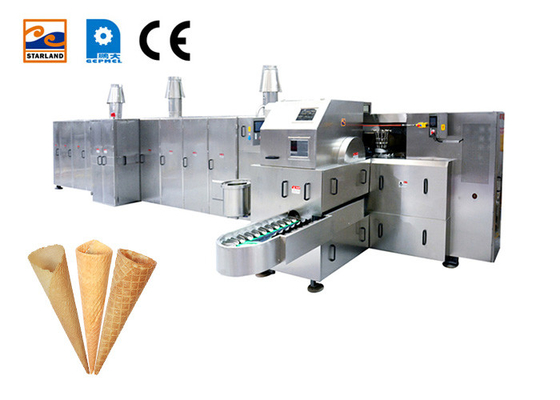1.1KW Sugar Cone Production Line 33 calibres de cuisson de fonte