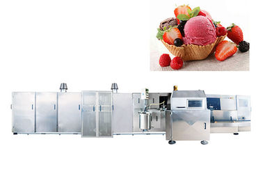 Machine adaptée aux besoins du client de fabrication de biscuits de gaufrette de cornet de crème glacée