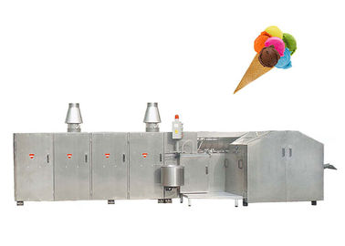 Cornet de crème glacée complètement automatique faisant la machine 6700L * 2400W * 1800H