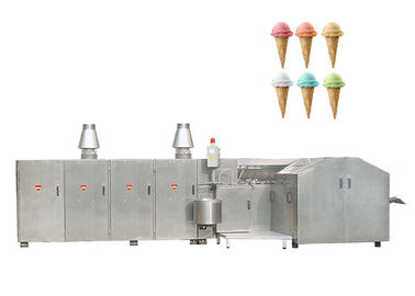 Type chaîne de bec de production de cornet de crème glacée entièrement automatiquement