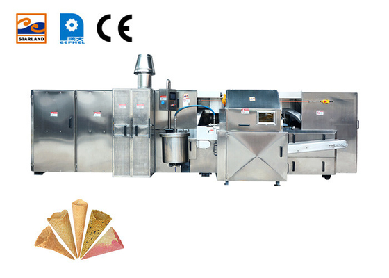 5kg/heure Sugar Cone Production Line Cone faisant la machine avec 51 plats de cuisson