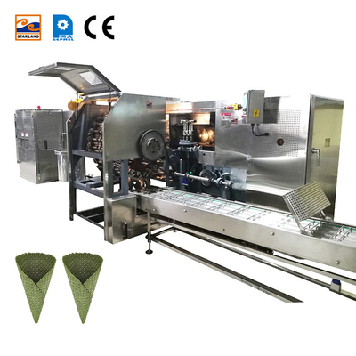 Commande PLC de la machine à cuire à base de cône de sucre à fonction multiple en acier inoxydable