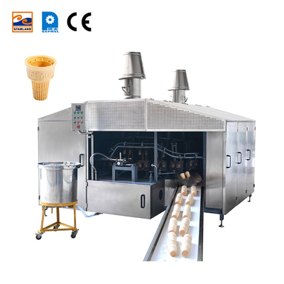 Chine usine Snack Food crème glacée Wafer machine à faire cône