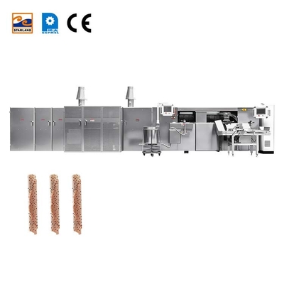Fabrique directe automatique Waffle Roll ligne de production de rouleaux d'œufs