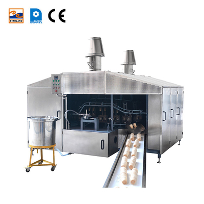 Fabrication automatique de biscuits en acier inoxydable pour la ligne de production de cônes de gaufres