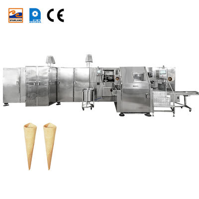 Ligne de production de cônes de sucre Commercial Barquillo Cone Baker et Moteur principal
