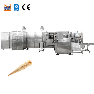 Ligne de production automatique de cônes de sucre en acier inoxydable PLC avec garantie