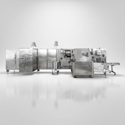 Facile à utiliser machine à cône Barquillo avec une capacité de 1800 PCS H fournissant des performances stables et un cône cohérent