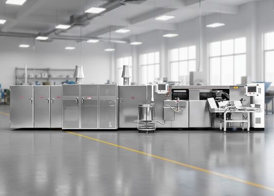 Ligne de production automatique d'œufs roulés conçue pour un rendement constant et une maintenance facile dans l'industrie alimentaire