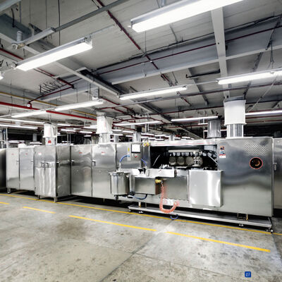 Machine personnalisée pour la fabrication continue de biscuits en wafers et l'efficacité de l'emballage
