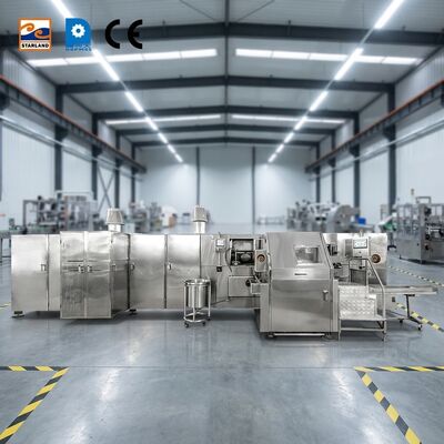 Machine à laminer à cône de crème glacée entièrement automatique conçue pour la production de masse de cônes de crème glacée