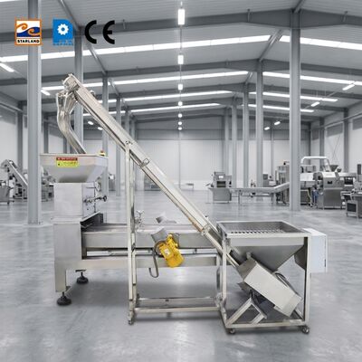 Accessoires industriels pour ligne de production de cônes, moulin à gaufres/biscuits avec convoyeur à vis