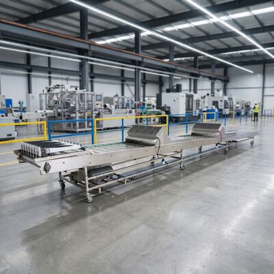 Convoyeur de Refroidissement de Mise en Place Adapté aux Applications Industrielles de Production de Biscuits