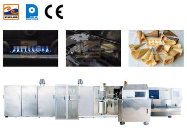 machine de fabrication de biscuits de gaufrette du cornet de crème glacée 6kg/hour