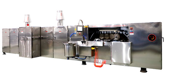 Chaîne de production pressée complètement automatique durable de panier de gaufrette de 71 plats de cuisson (9m longs)