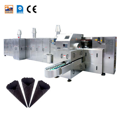 Fabrication de cône de crème de Sugar Cone Machine Waffle Ice de fonte de certificat de la CE