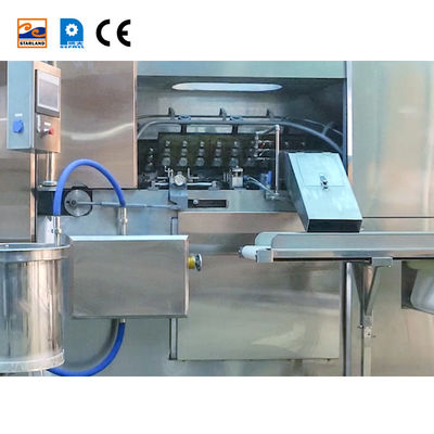 Cône de gaufrette faisant à machine de cornet de crème glacée de beignet 5400-6000 cônes/heure