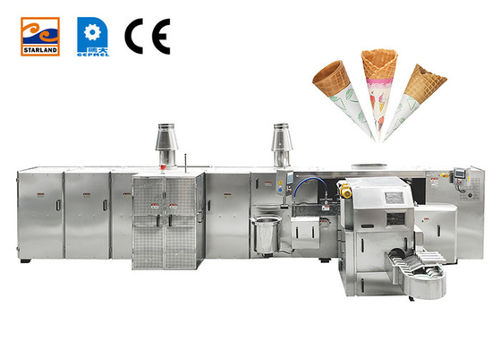 Chaîne de production croquante automatique multifonctionnelle de tube, 47 calibres 240mm*240mm de cuisson.