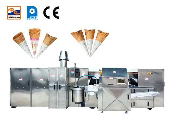 Chaîne de production automatique multifonctionnelle de cône, 89 morceaux de calibre de cuisson de fonte.