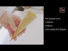 Ligne de production de cônes de crème glacée, 71 modèles de cuisson en fonte.