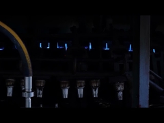 Chaîne de production automatique de cône de gaufrette